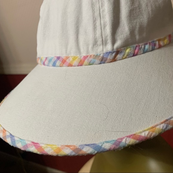 Wide Brim Visor with Bow - Picture 3 of 4